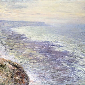 The Sea near Fecamp; Pres de Fecamp, Marine, 1881 (oil on canvas)