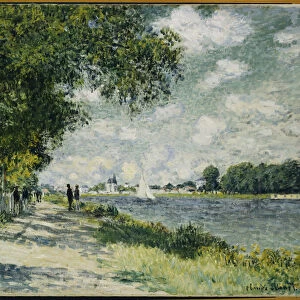 The Seine at Argenteuil, 1875 (oil on canvas)