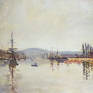 The Seine Below Rouen (oil on canvas)