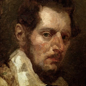 Self portrait (oil on canvas)