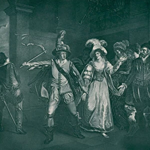 Shakespeare: The Taming Of The Shrew, Act II, Scene 2 (litho)
