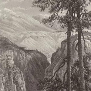 The sides of Lebanon (engraving)