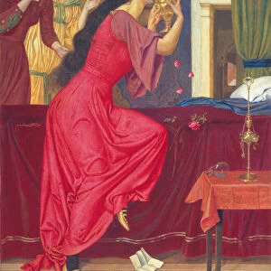 Sigismunda Drinking the Poison, 1897 (tempera on linen)