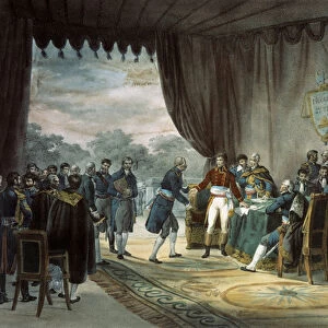 Signature of the Treaty of Mortefontaine on 30 / 09 / 1800 during which France