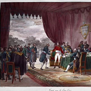 The Signing of the Treaty of Mortefontaine, 30th September 1800 - between Joseph