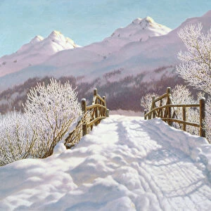 Silver Frost, Engadine, 1910 (oil on canvas)