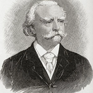 Sir August Friedrich Manns, 1825 - 1907. From The Strand Magazine published 1897