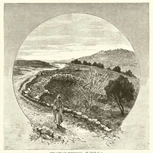 The Site of Bethphage, St Mark, xi, 1 (engraving)