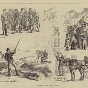 Sketches in the South of Ireland (engraving)