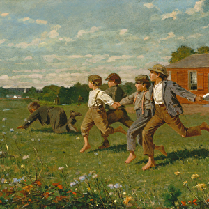 Snap the Whip, 1872 (oil on canvas)