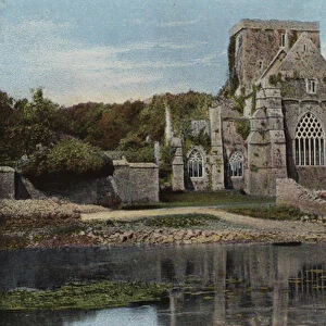 Southern Ireland: Holycross Abbey, County Tipperary (coloured photo)