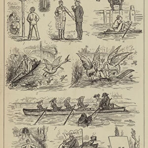 A Special Report of the Henley Regatta, 1878 (engraving)