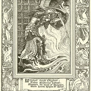 From Spensers Faerie Queene (engraving)