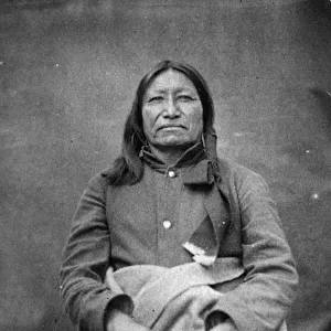Spotted Tail, Sioux Chief, c. 1870 (b / w photo)
