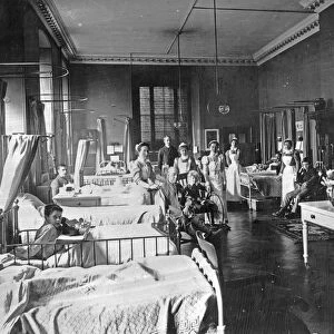 St. Barts Hospital, The Pitcairn Ward (b / w photo)