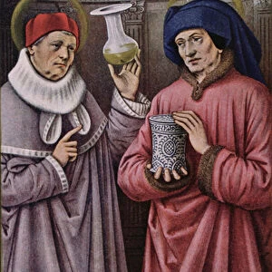 St. Cosmas and St. Damian, Patron Saints of Physicians and Apothecaries