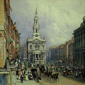 St. Mary le Strand, 1836 (w / c)