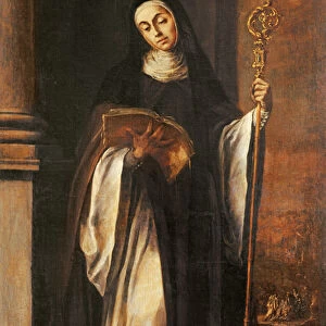 St. Paula or An Abbess, 1655 (oil on canvas)