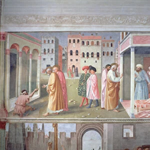 St. Peter healing a cripple, and the raising of Tabitha, c