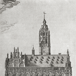 The Stadhuis, Middelburg, as it was in the 16th century, from A Short History