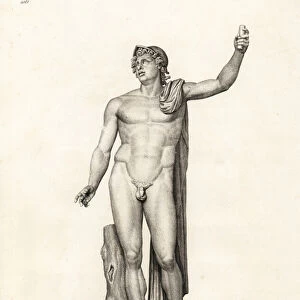 Statue of Alexander the Great. 1810 (engraving)