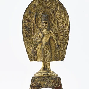 Statuette: Padmapani Avalokitesvara, Period of Division, 541 AD (bronze)