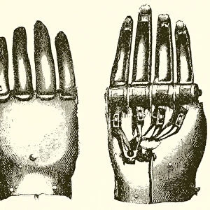 The Steel Hand of Carslogie (engraving)