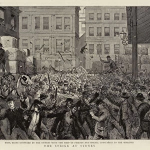The Strike at Sydney (engraving)