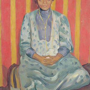 Study of a Mulatto Woman, 1895 (oil on canvas)