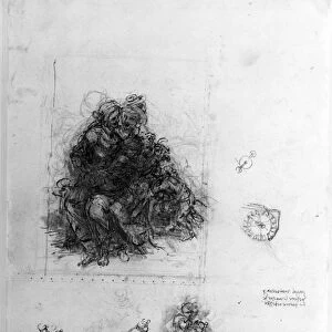 Study for the Virgin and Child with St. Anne, c