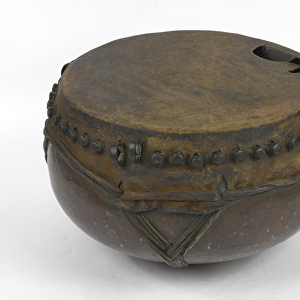 Sudanese kettle drum, c. 1898 (copper)