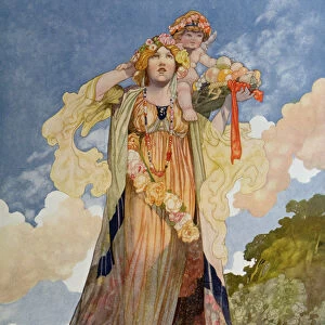 Summer from The Seasons commissioned for the 1920 Pears Annual