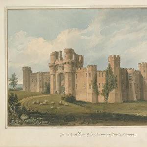 Sussex - Herstmonceux Castle, 1824 (w / c on paper)