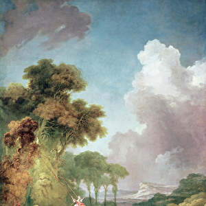 The Swing, c. 1775-1780 (oil on canvas)