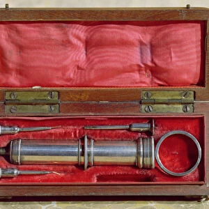 Syringe invented by Charles-Gabriel Pravaz (1791-1853) in 1853 (photo)