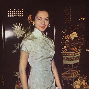Taiwan: Fashionable Chinese Girl, 1960 (photo)