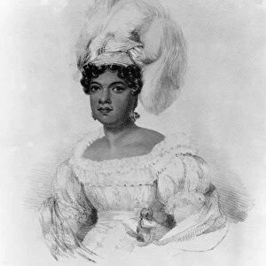 Tamehamalu, Her Majesty the Queen of the Sandwich Islands, 1824 (engraving)
