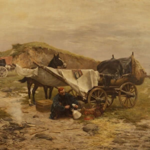 Tartars Resting, 1885 (oil on canvas)