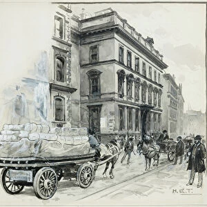 Technical School, Princess Street, 1893-94 (w/c gouache on paper)