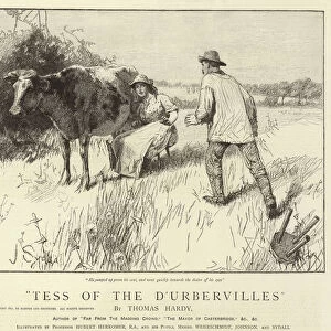 Tess of the D Urbervilles (litho)