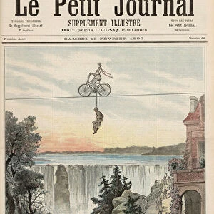 Theatre de la Gaite Performers at Niagara Falls, from Le Petit Journal