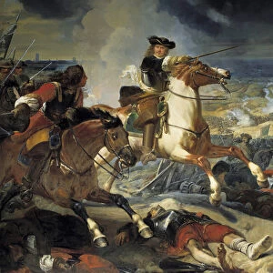 Thirty Years War: "Battle of the Dunes at the seat of Dunkirk won by
