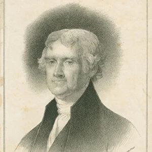 Thomas Jefferson, 1840 (litho)