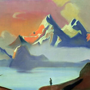 Tibet, 1936 (tempera on canvas)