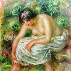 The toilet after the bath, 1915