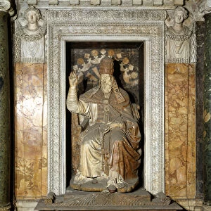 Tomb of Pope Paul IV, Carafa Chapel, Santa Maria sopra Minerva, Rome, c. 1559 (marble)