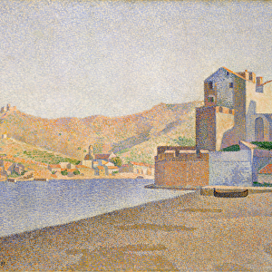 The Town Beach, Collioure, Opus 165, 1887 (oil on canvas)