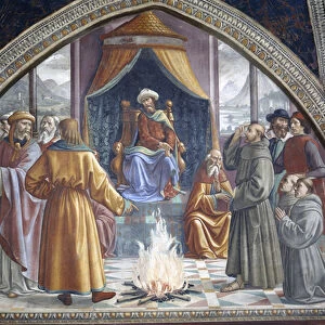 The Trial by Fire, St. Francis before the Sultan of Egypt