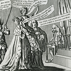 Trial of the Sovereign Empress of the Vast Regions of Taste, 1771 (etching)