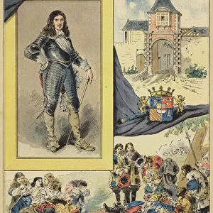 Turenne, Henri De La Tour D Auvergne, 1611-1675 (colour litho)